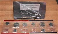 1996 US Mint Uncirculated 10 Coin Set (4) - UNC
