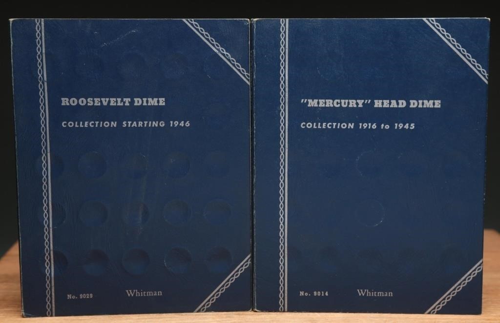 Whitman Mercury Dime Blue Album 1916-1945
