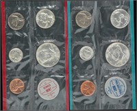 1964 US Mint Uncirculated 5 Coin Set