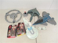 Lot of Star Trek & Stars Toys - As Shown