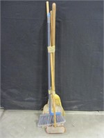 Brooms, Scrub Brush, Shovel