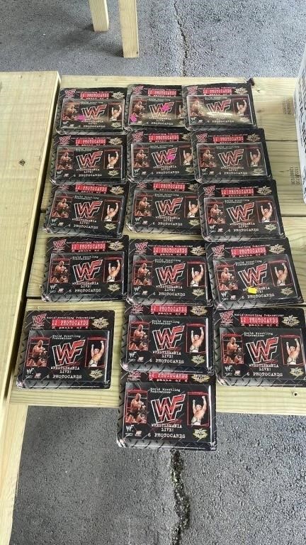 WWF photo card pack lot of 16