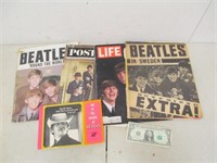 Lot of Vintage The Beatles Themed Magazines