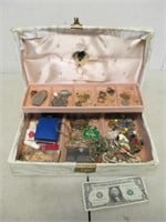 Vintage Jewelry & Misc Smalls Lot w/ Box