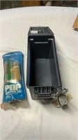 Cleaning kit, plastic ammo box &lock