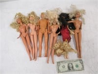 Lot of Barbie & Add'l Dolls - As Shown