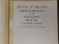 1927 IRON AND BRASS IMPLEMENTS OF THE ENGLISH HOUS