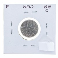 NFLD.1918 Silver 10 cents