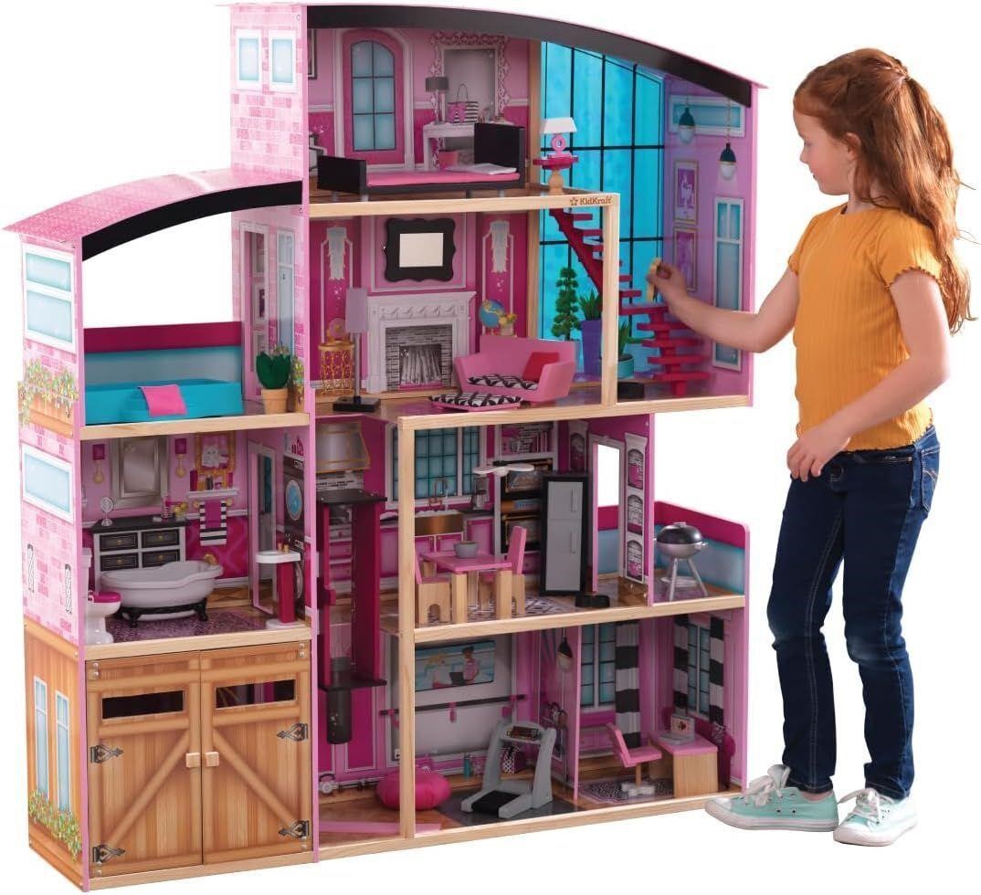 KidKraft Wooden Dollhouse Shimmer Mansion