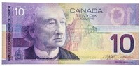 Bank of Canada $10 2001 (FDZ) Changeover GEM UNC
