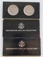 2 - Eisenhower Dollar Collection Sets