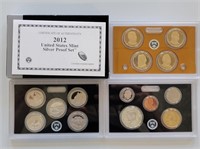 2012 US Silver Proof Sets