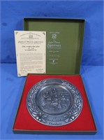 1974 International Silver Co Pewter Christmas