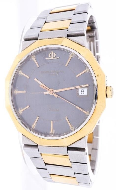 Pre-Owned Gent's BAUME & MERCIER, Riviera two tone