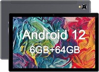 Android Tablet 10 inch, Android 12 Tablet, 6GB