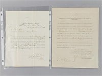 Civil War Draft Notice/ Proxy Letter