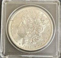 1890 O Morgan Silver Dollar