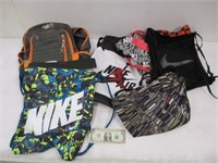 Lot of Assorted Nike Bags w/ Backpack