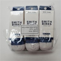 Skate Laces, 84" white, 6 pair
