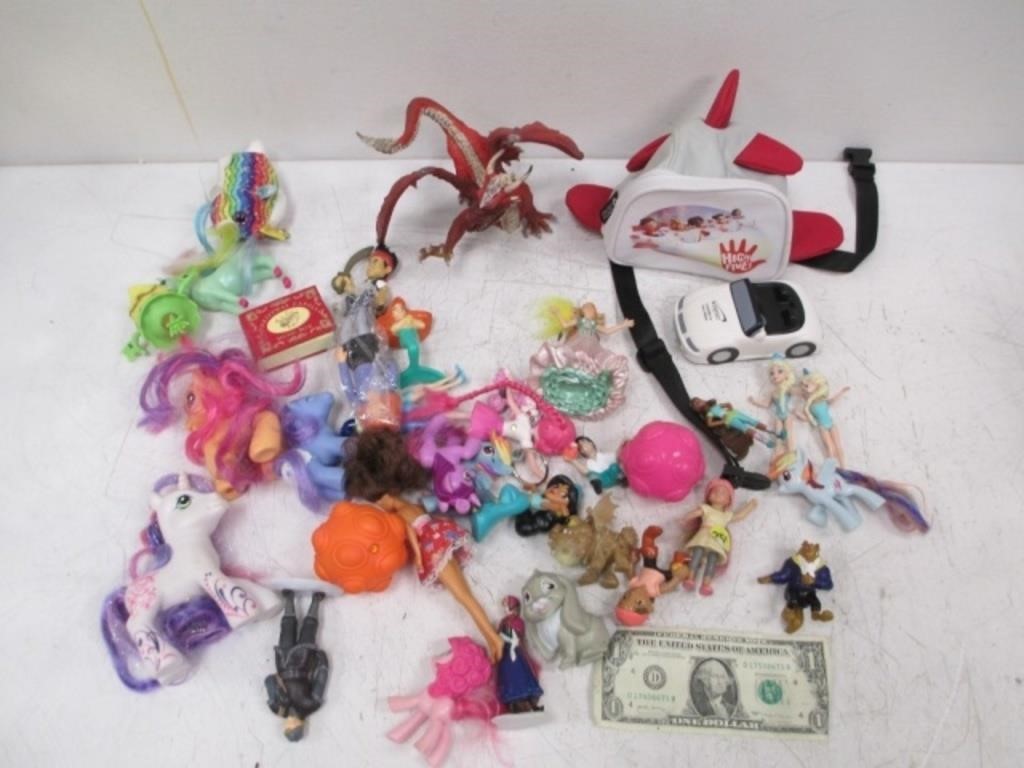 Lot of Assorted Toys - My Little Pony & More