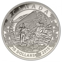 1/2 oz. Fine Silver Coin - Canoe Across Canada: Th