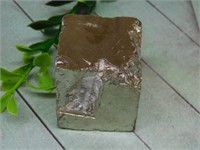 NATURAL FORMATION SPANISH PYRITE CUBE ROCK STONE L
