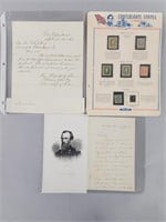 Civil War Letters and Stamps