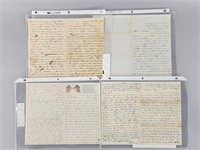 Grouping of Soldier's Letters Home- 3Qty