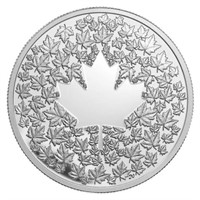2013 $3 Maple Leaf Impression - Pure Silver Coin