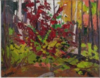 Canadian Art Collection - Tom Thomson Panel - "Re