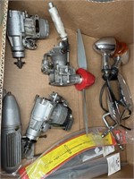 Model Airplane Engines, Props, motorcycle Lights