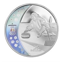 2007 $25 Vancouver 2010 Olympic Winter Games: Curl
