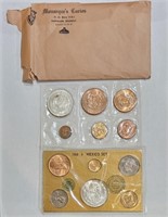 1964 Mexico Peso Proof Set With An Extra Set