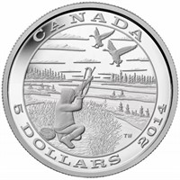 Fine Silver Coin - Tradition of Hunting: Canada Go