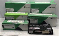 $1665 Lot of 6 Lexmark Printer Parts - NEW
