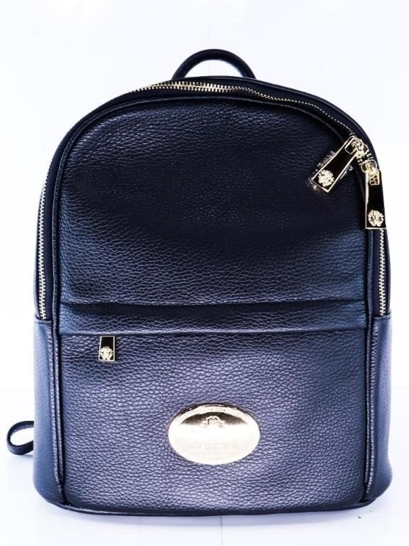 Roberto Cavali Black Backpack - Brand New