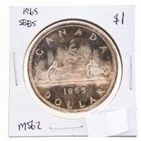 1965 Canada Silver Dollar SB/B5