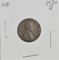1924 D Lincoln Head Wheat Penny