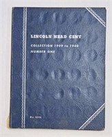 1909-1940 Incomplete Lincoln Head Cent Collection