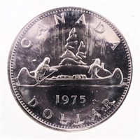 Canada 1975 $1 Jewel Heavy Cameo PL65 ICCS