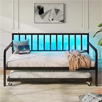 Rolanstar Daybed  Height Adjustable Twin