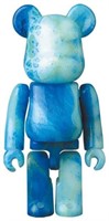 BEARBRICK 100% Series 43 JellyBean (BLUE) Open Box