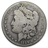 Morgan Silver Dollar Good 1889-CC