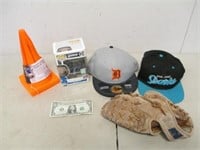 Lot of Sportings Goods & Collectibles - Hats,