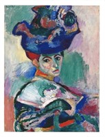 Henri Matisse (1869-1954) "Woman In A Hat" 11x14