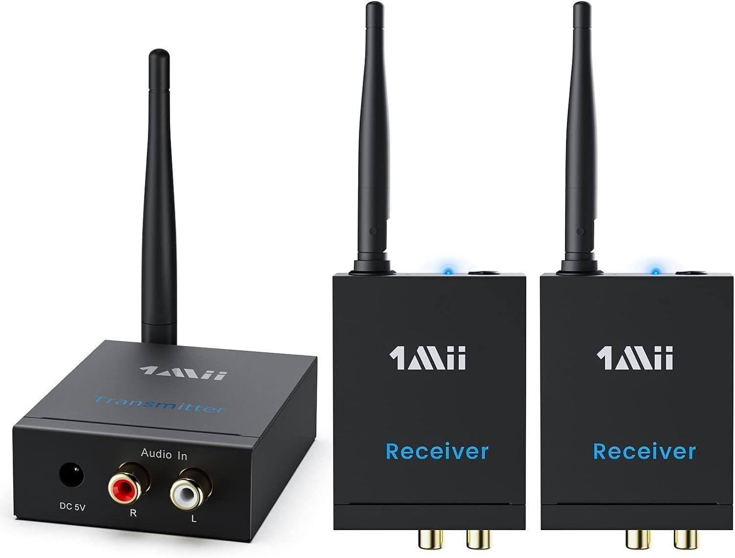 NEW $100  Wireless Audio Transmitter and Receiver