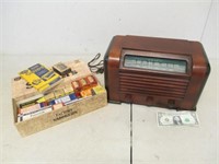 Rare Firestone Wood Tube Radio & OEM Radio