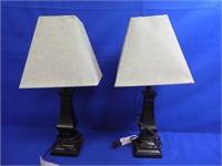 (2) Table Lamps 20" H