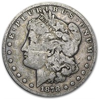 Morgan Silver Dollar G-VG 1878-CC