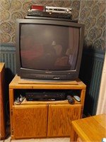 TV Stand & Contents